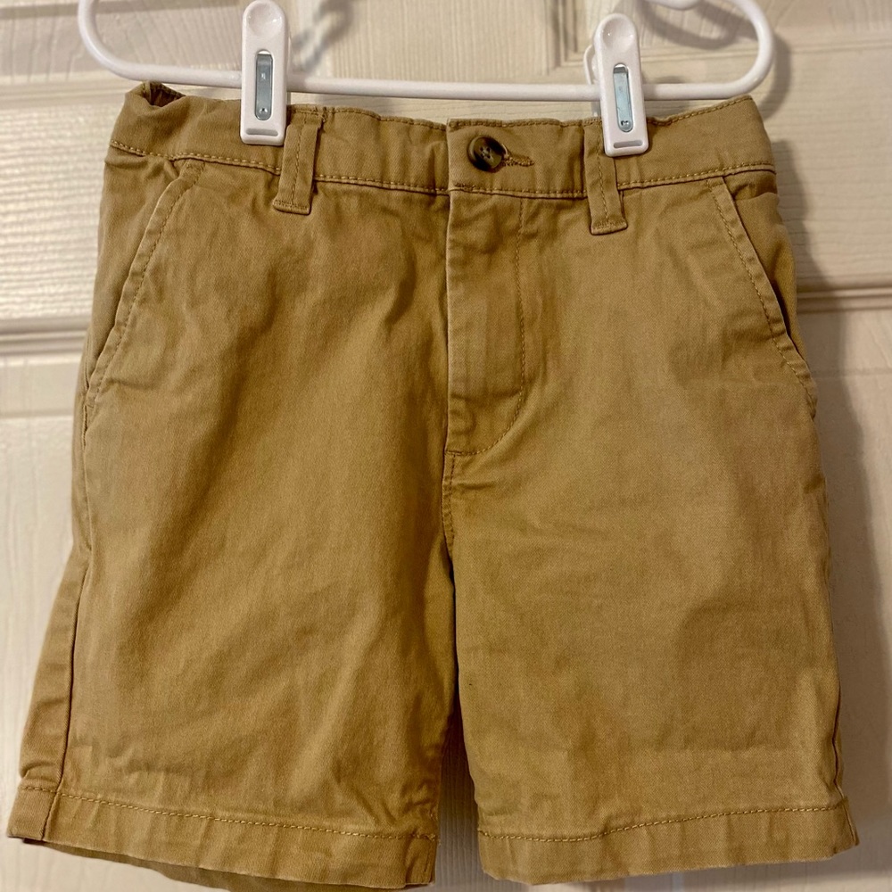 Boys khaki shorts